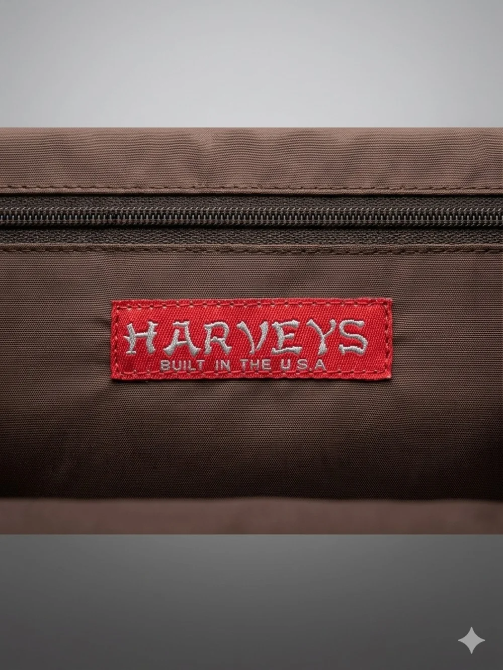 Harveys Seatbelt Bags Rare Vintage Plush Faux Fur Crossbody Shoulder Bag Brown